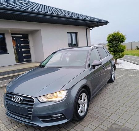 Audi A3 cena 39700 przebieg: 214000, rok produkcji 2013 z Płock małe 667